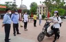 Huyện Nga Sơn: Ngày đầu tiên trở lại trường sau kỳ nghỉ phòng Covid-19 của học sinh các trường THCS, THPT, Trung cấp nghề