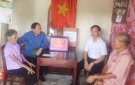 Chủ nhiệm Ủy ban kiểm tra Tỉnh uỷ thăm, tặng quà các gia đình chính sách tại huyện Nga Sơn
