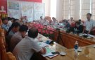  UBND huyện Nga Sơn tổ chức hội nghị thường kỳ tháng 5 năm 2018