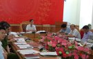  Hội nghị Ban Thường vụ huyện Nga Sơn tháng 6 năm 2019