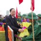 Huyện Nga Sơn tổ chức Lễ giao nhận quân năm 2020