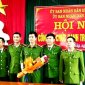 Huyện Nga Sơn hoàn thành công bố quyết định điều động 22 cán bộ công an chính quy đảm nhiệm chức danh Trưởng Công an xã