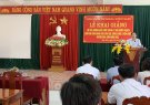 Khai giảng lớp Bồi dưỡng kiến thức quản lý Nhà nước ngạch Chuyên viên cho cán bộ, công chức viên chức huyện Nga Sơn.