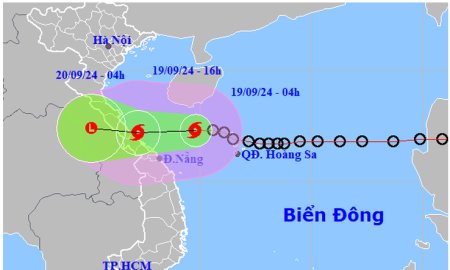 CÔNG ĐIỆN Về việc chủ động triển khai ứng phó với áp thấp nhiệt đới có khả năng mạnh lên thành bão số 4 năm 2024