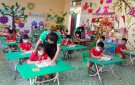 Học sinh các trường Tiểu học và mầm non trong huyện Nga Sơn quay trở lại trường học sau thời gian nghỉ dịch covid-19