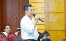 Hội đồng nhân dân huyện Nga Sơn tiếp xúc cử tri trước kỳ họp thứ 12 khóa XIX, nhiệm kỳ 2016-2021