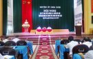  Huyện ủy Nga Sơn tổ chức hội nghị sơ kết 6 tháng đầu năm 2020