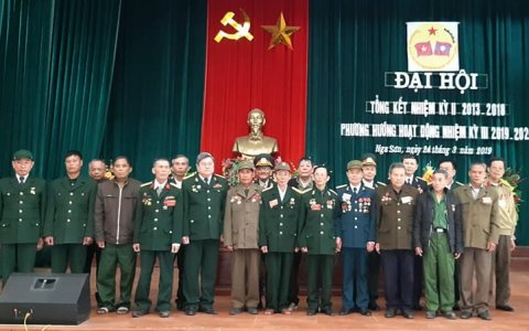 Đại hội Ban liên lạc quân tình nguyện- chuyên gia quân sự Việt Nam giúp Lào huyện Nga Sơn khóa III, nhiệm kỳ 2019-2024