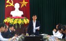 Ban chấp hành Đảng bộ huyện Nga Sơn tổ chức hội nghị thảo luận lấy ý kiến về dự thảo Báo cáo chính trị trình Đại hội Đảng bộ huyện