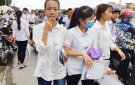  Kỳ thi THPT Quốc gia năm 2018 tại huyện Nga Sơn với 3 điểm thi