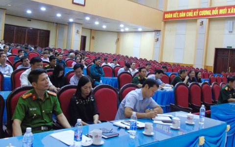 Nga Sơn tổ chức hội nghị triển khai công tác tuyển quân năm 2019
