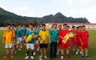 Giao lưu bóng đá giữa Công đoàn Cơ quan UBND huyện Nga Sơn với Công đoàn UBND xã Nga An
