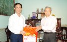 Lãnh đạo Huyện ủy, UBND huyện huyện Nga Sơn thăm, tặng quà nhân dịp Tết Canh tý năm 2020