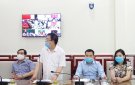 BCĐ phòng chống dịch huyện Nga Sơn tổ chức hội nghị trực tuyến về công tác phòng chống dịch covid-19